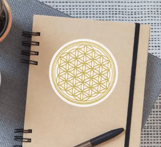 Lebensblume Aufkleber