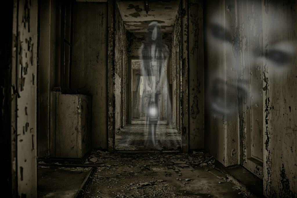 gruesome, ghosts, abandoned building