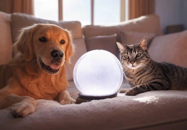 tiere, hund, katze, licht