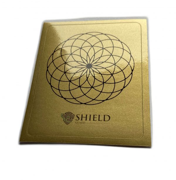 golden symbol, lotus, aufkleber