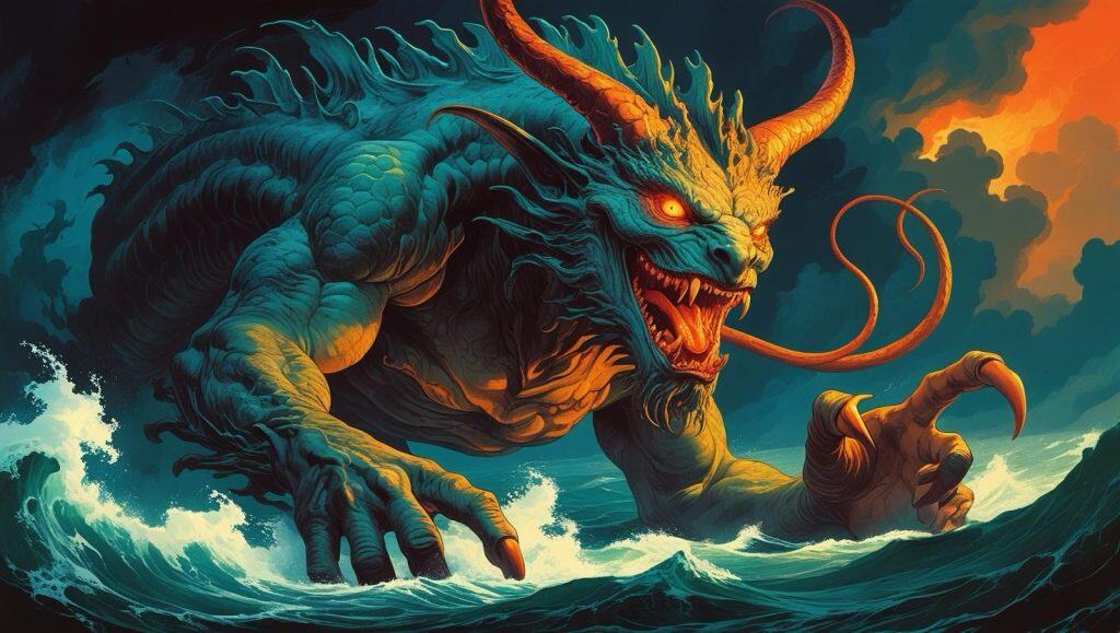 leviathan, dämonen, bibel, mythologie, okkultismus, schutz vor negativen energien, spirituelle praxis